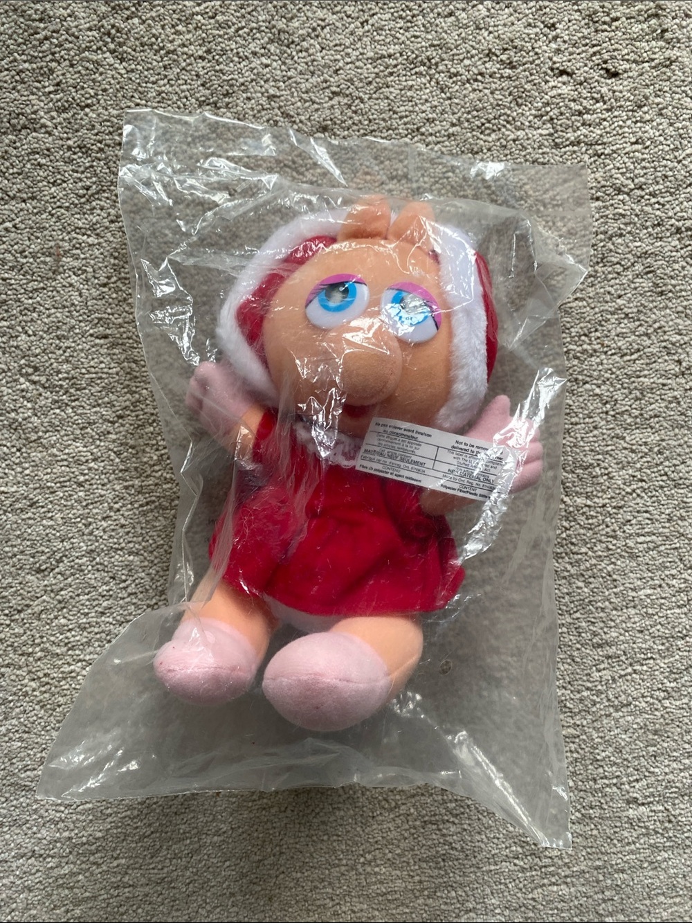 1987 Miss Piggy Plush Toy